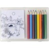 Set à dessin Adita - 8 crayons colorés Personnalisée pas cher