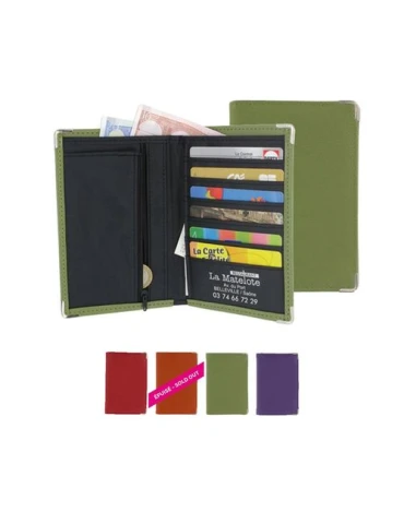 PORTE FEUILLE AVEC ETUI CERTIFICAT D'IMMATRICULATION (ex CARTE GRISE)