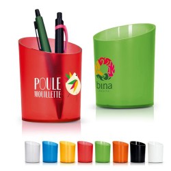 Pot à Crayons Plastique Personnalisable