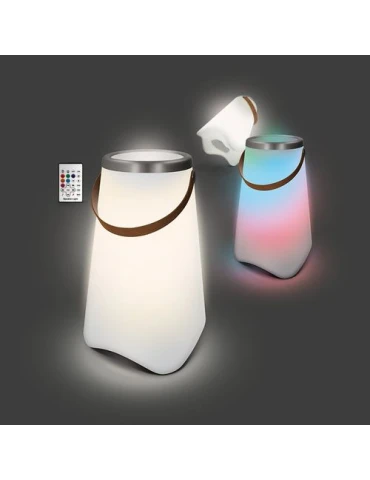 SEAU A BOUTEILLES LUMINEUX & HAUT-PARLEUR ENCEINTE BT5.0 10 W