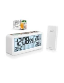 PENDULETTE REVEIL MULTIFONCTIONS AVEC CAPTEUR TEMPERATURE EXTERIEURE