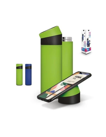 BOUTEILLE GOURDE ISOTHERME 40 cl & SUPPORT TÉLÉPHONE