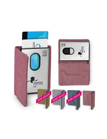 PORTE CARTE EN METAL STOP OU ANTI RFID