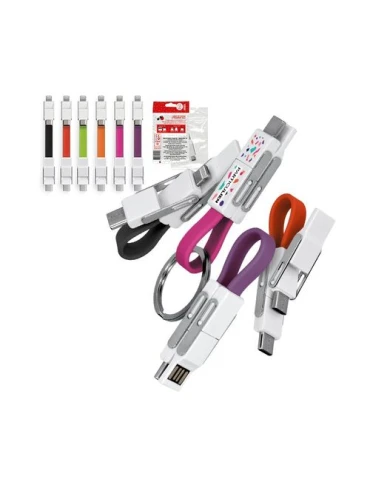 CABLE DE CHARGE RAPIDE (20 W) ET TRANSFERT DE DONNEES 6 EN 1