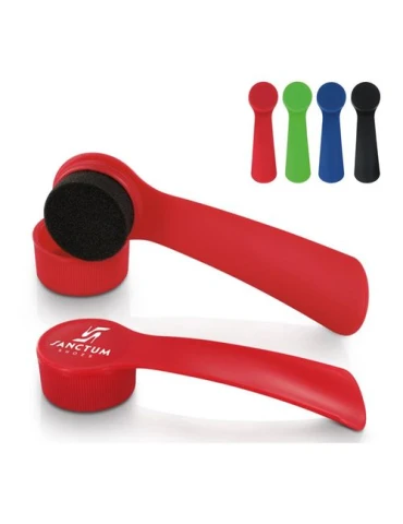 CHAUSSE PIED AVEC EPONGE DE LUSTRAGE INCOLORE