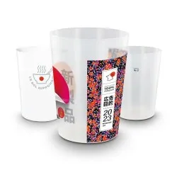 Gobelet Réutilisable en Plastique 22 cl - RAS BORD