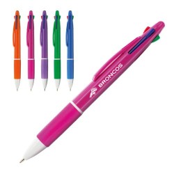 Stylo Bille 4 Couleurs - Écriture Fun et Pratique