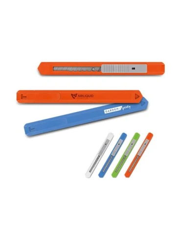 CUTTER PLASTIQUE A LAME AUTO-RETRACTABLE