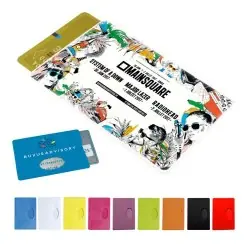 Porte-Carte de Crédit Transparent Pratique et Chic Personnalisable
