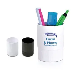 POT EN PLASTIQUE À CRAYONS - Objet Publicitaire Personnalisé