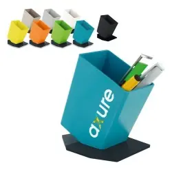 Pot à Crayons Personnalisé en Plastique - Accessoire de Bureau Pop Chic