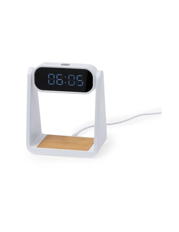 Horloge Multifonction Personnalisée Écologique avec Chargeur et Lampe Darret