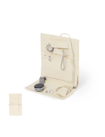 Etui Personnalisable en Coton pour Bijoux Azix