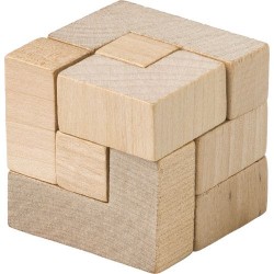 Jeu de cubes en bois Amber - Créativité et Fun