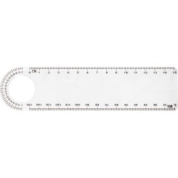 Règle en plastique Ashlyn 15 cm avec loupe