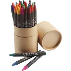 Tube de 30 Crayons Gras Gabrielle - Couleurs Vibrantes