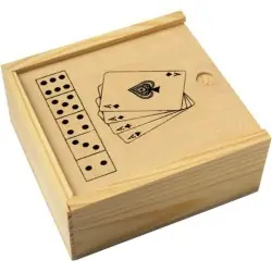 Jeu personnalisé de 52 cartes et 5 dés Myriam