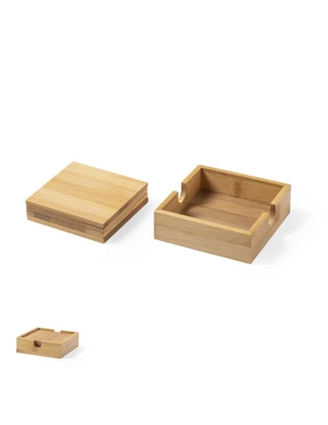 Set Écologique Personnalisé de Sous-Verres Élégants Kappal