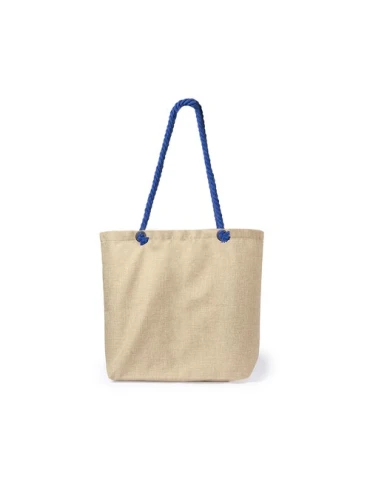 Sac Shopping Bicolore Résistant Personnalisé pas cher Holfox