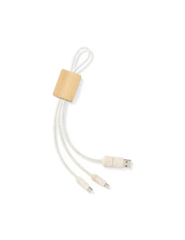 Câble de Charge Écologique Personnalisé Durable Nuskir
