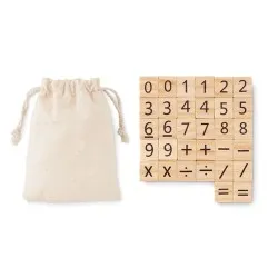 Jeu de comptage éducatif en bois personnalisé pas cher - EDUCOUNT