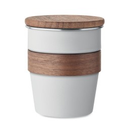 Gobelet Simple Paroi 350 ml - WALNUT