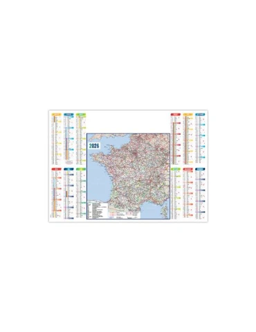 SOUS-MAIN SMP 60 ROUTIER 2026 600X420MM PLASTIFIE ENCAPSULE