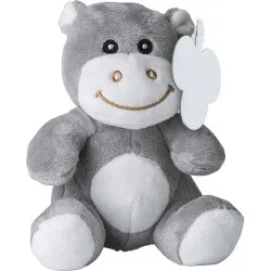 Peluche écologique 'Hippopotame' en polyester - Eliana