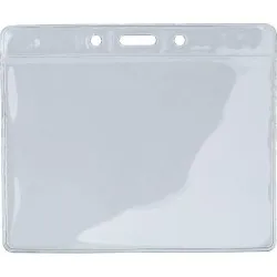 Porte-badge personnalisé en PVC - Philippa, idéal pour événements