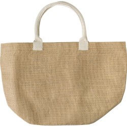 Sac Shopping Bag en Toile de Jute Zac