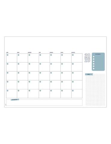 SM TO DO LIST 2026 - SM 600 x 420 mm - 25 FEUILLETS