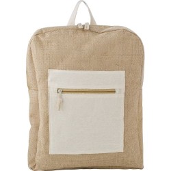 Sac à dos en jute Edison : Écologique et Pratique