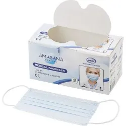 Masque chirurgical écologique en boîte de 50 pièces - Sadie