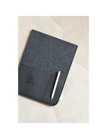 Recyc Felt&Apple Imitation Leather LaptopSleeve 14p