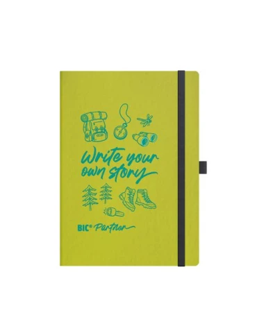 Carnet A5 personnalisé publicitaire écologique FruitCover BIC® Partner
