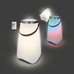 Seau à Bouteilles Lumineux & Enceinte Bluetooth 10W