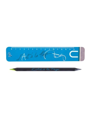 Kit Personnalisé Fluo Jaune pour Bureau - BICOUL HB