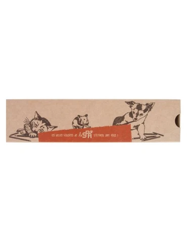 Étui-Fourreau Kraft Personnalisable pour 10 Crayons