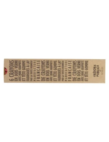 Étui-Fourreau Kraft Écologique Personnalisable - 3 Crayons