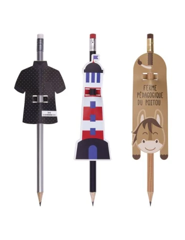 Sachet Publicitaire Personnalisé avec Stylo Messager