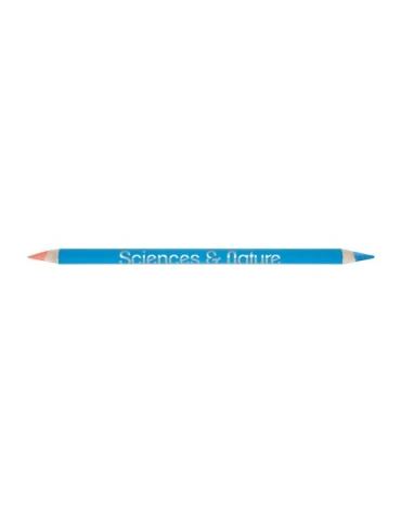 Surligneur Crayon Écologique Personnalisé 17,6 cm - BI-COUL COUL 2 PANTONE