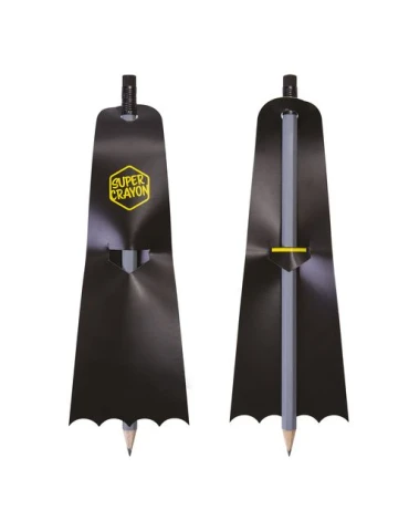 Crayon Écologique Personnalisé - SUPER CRAYON-SUPBAT