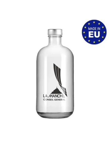 Bouteille en verre lourde