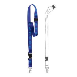 Cordon Tour de Cou Personnalisé - Lanyard Pratique