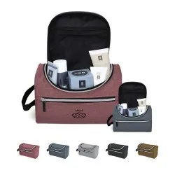 Trousse de Toilette Personnalisée Écologique - Cadeaux d'Entreprise