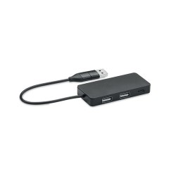 Hub USB 3 Ports avec Câble 20cm - HUB-C