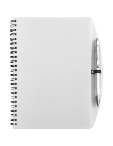 Carnet A5 à spirale personnalisé Solana idéal pour le bureau