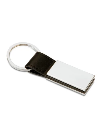 Porte-clés Personnalisé en PU et Métal - RECTANGLO