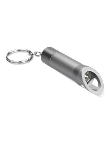 Lampe torche porte-clés personnalisée en métal LITOP - Cadeau pratique pas cher