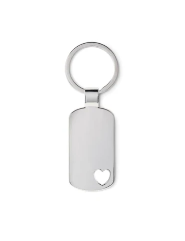 Porte-clés cœur personnalisé unique CORAZON